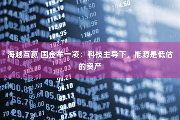 海越互赢 国金牟一凌：科技主导下，能源是低估的资产