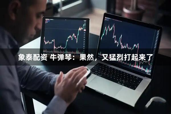 象泰配资 牛弹琴:果然,又猛烈打起来了